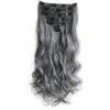 Grey Clip In Hair Extension