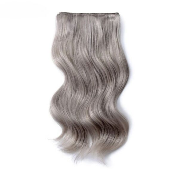 Grey Clip In Hair Extension