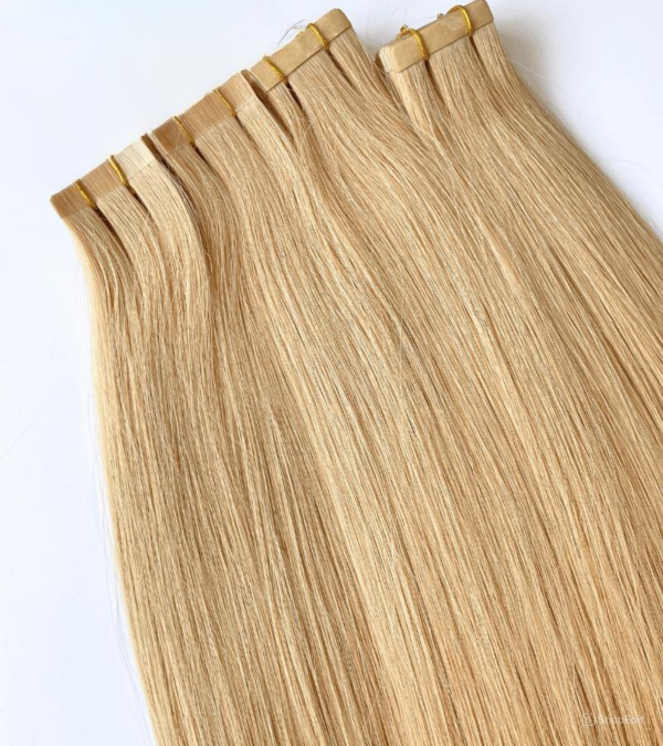 Normal Tape In Hair Extension With 27 Color Straight Hair - Image 2