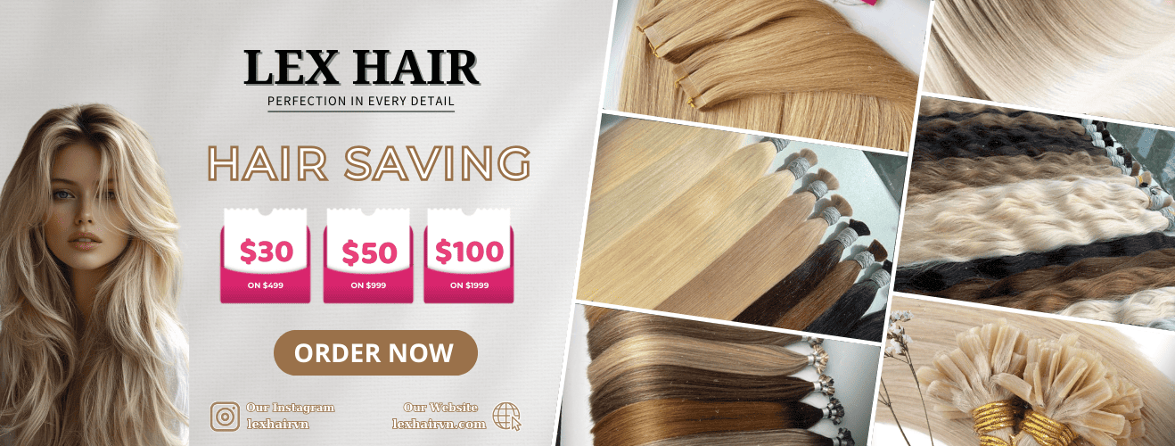 Premium Vietnamese Hair Extensions – 100% Natural, High-Quality, and Luxuriously Soft. Shop the Best Hair Extensions at LexHair.