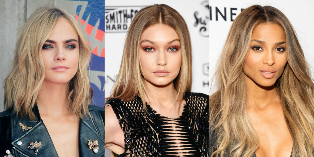 Each face shape will have its own suitable hairstyle.