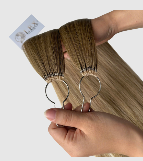 9D Feather Hair Extensions #CL Color Straight Hair