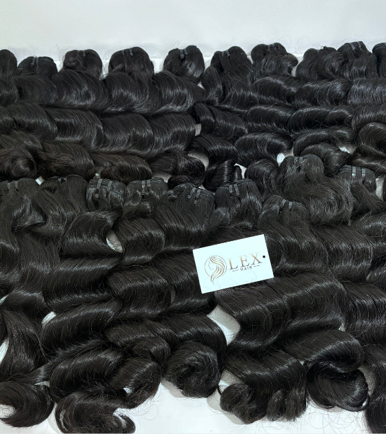 Natural Color Body Wave Raw Hair Wefted – 100% Raw Human