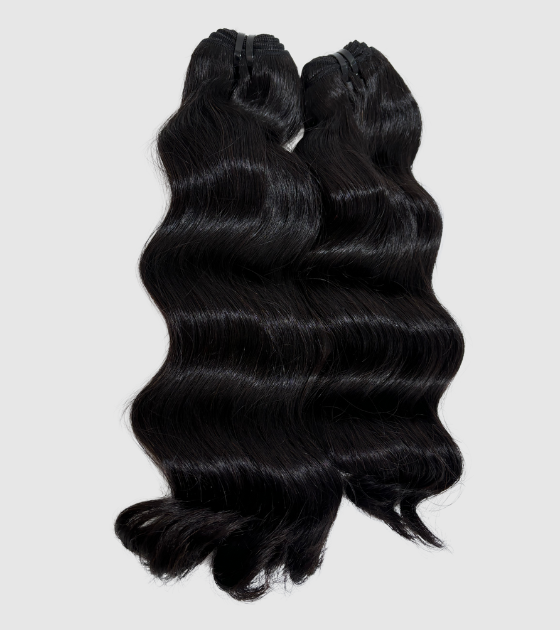 Natural Color Body Wave Raw Hair Wefted – 100% Raw Human