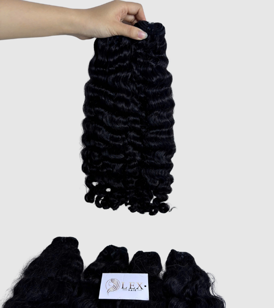 loose curly raw wefted hair from lexhair (1)