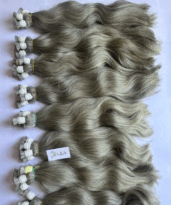 raw grey bulk hair