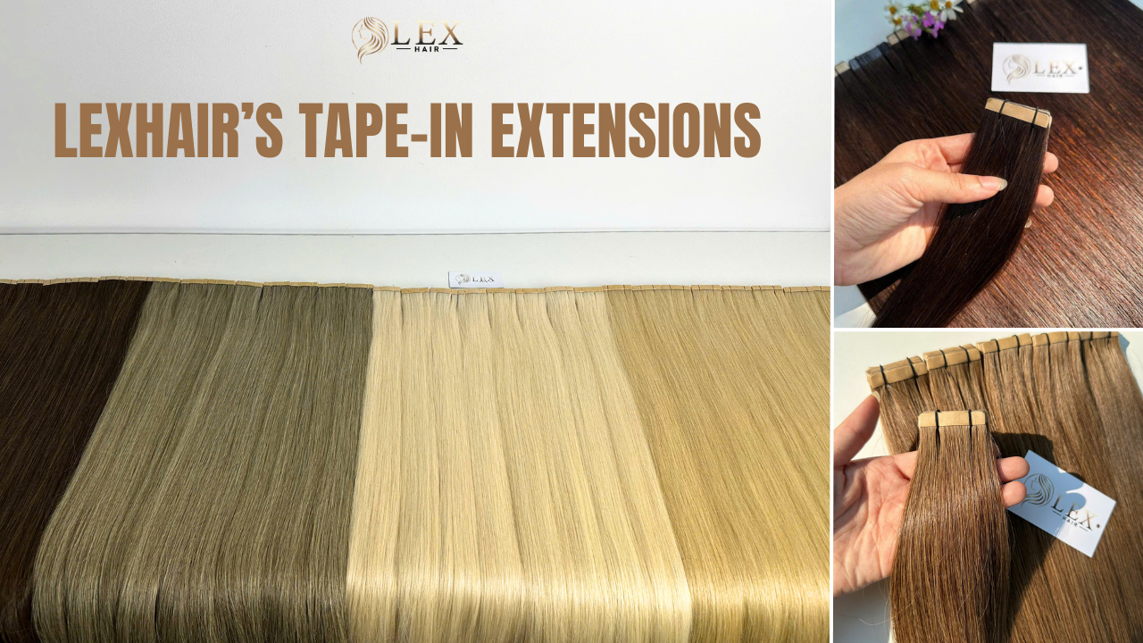 Wholesale Tape-in Hair Extensions at Lexhair factory 2025