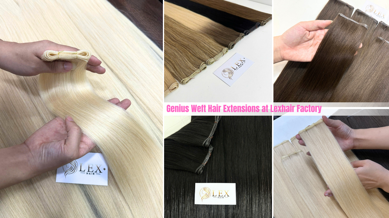 Wholesale Genius Weft at Lexhair factory