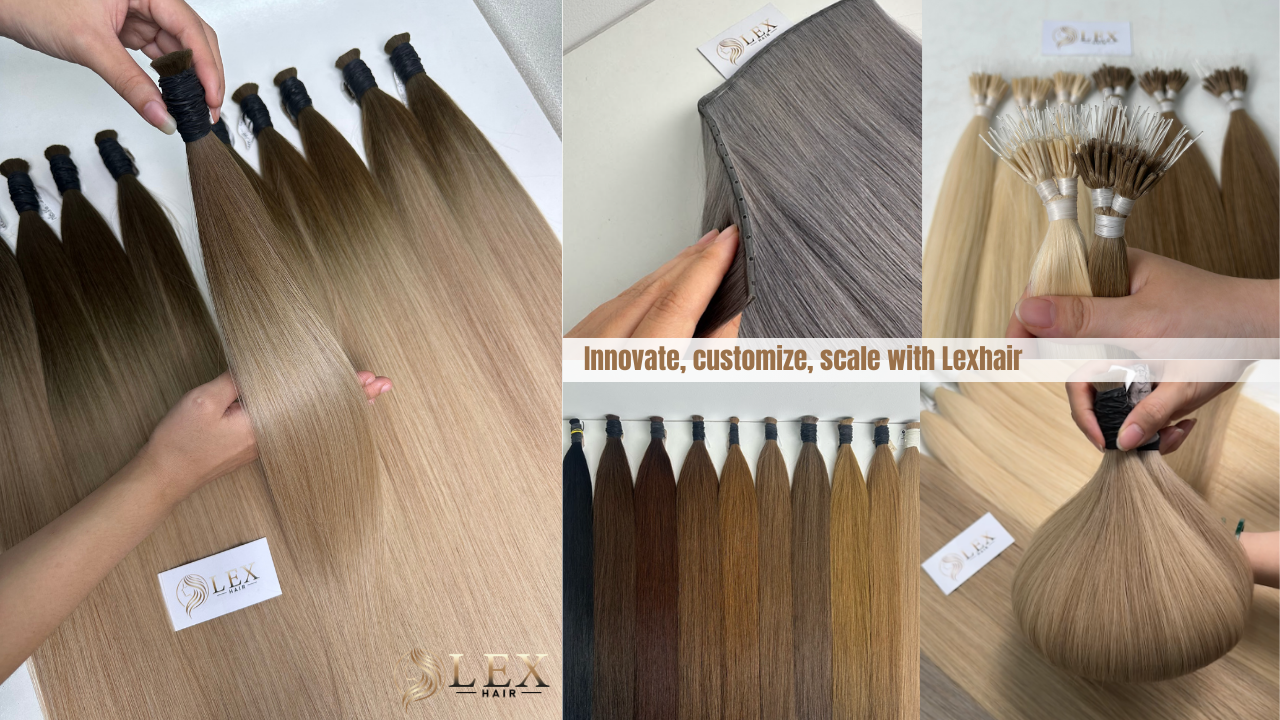 Lexhair factory stands out as a premier hair factory partner trusted by global distributors and salon owners