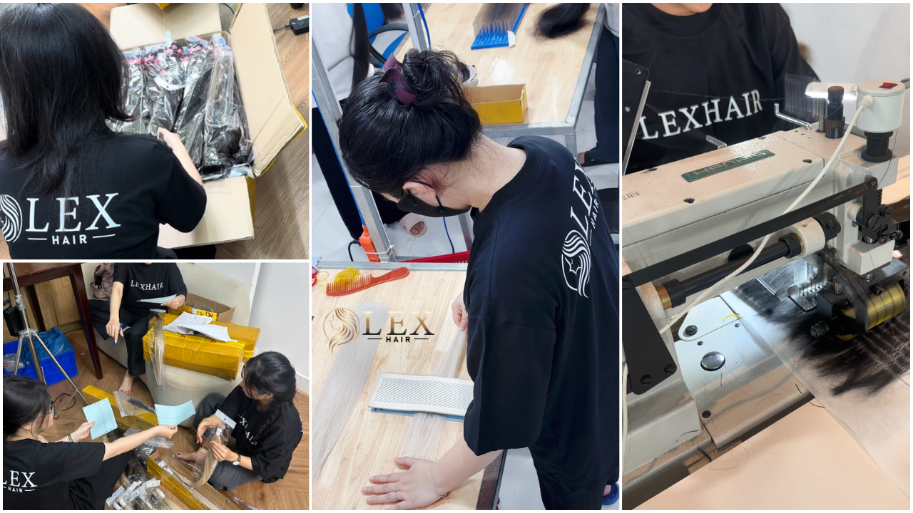 Lexhair factory ensures a reliable supply chain with fast, direct communication for global buyers.