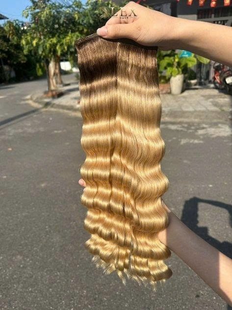 genius weft ombre deep wave