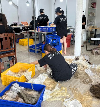 lexhair factory in vietnam