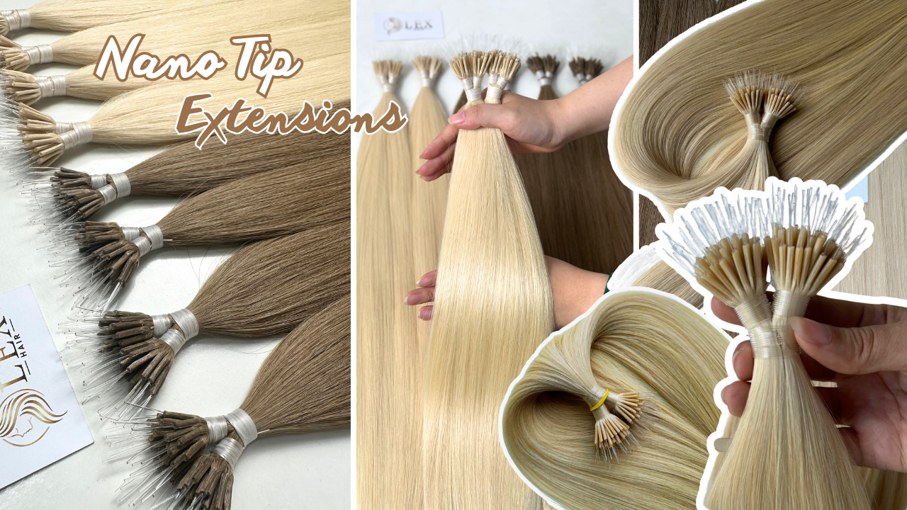 Wholesale Nano Tip Extensions at Lexhair factory