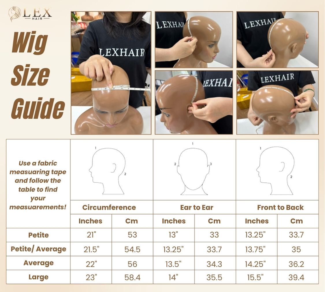 wig size guide at lexhair