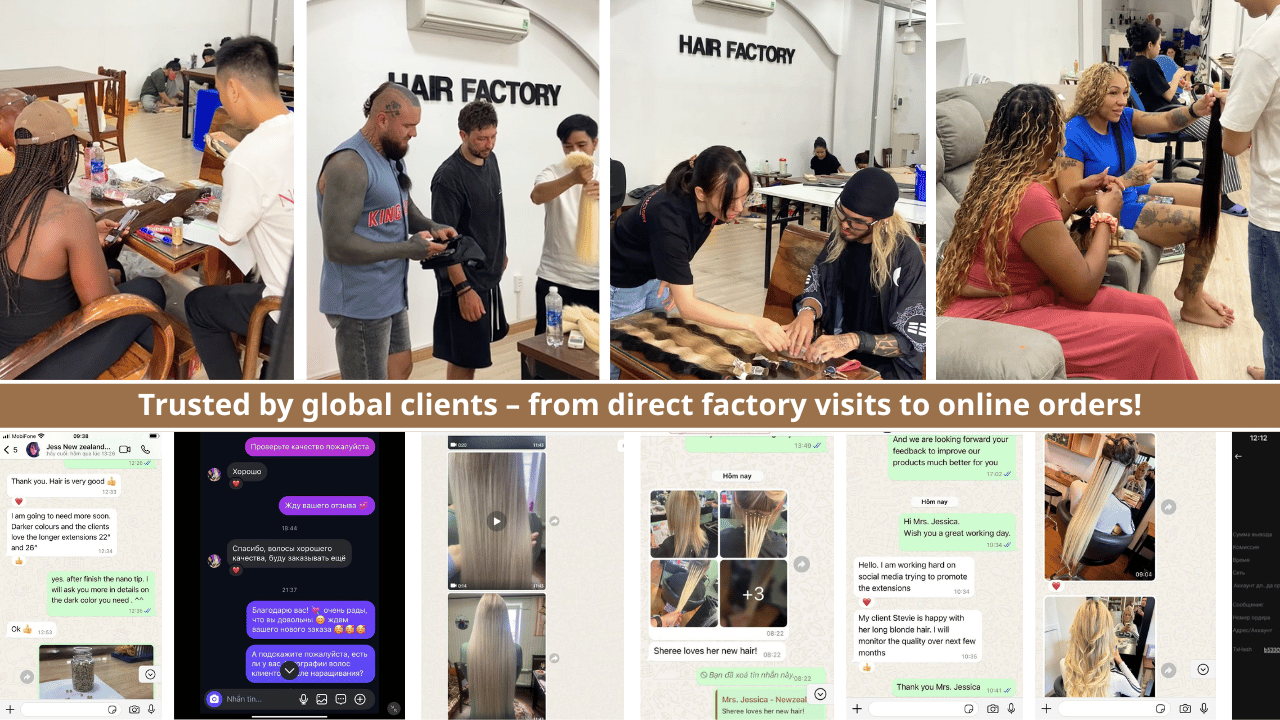 Lexhair Factory is your trusted bulk hair factory