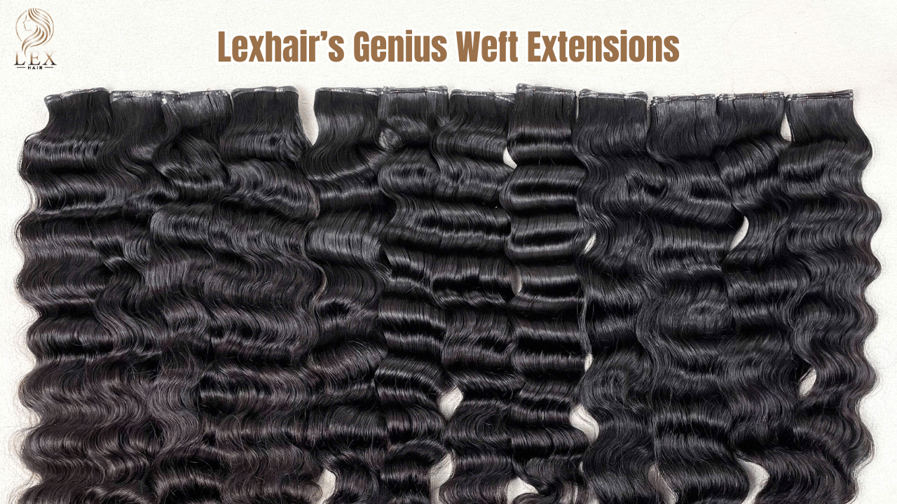 Lexhair's Genius Weft Curly & Wavy Extensions