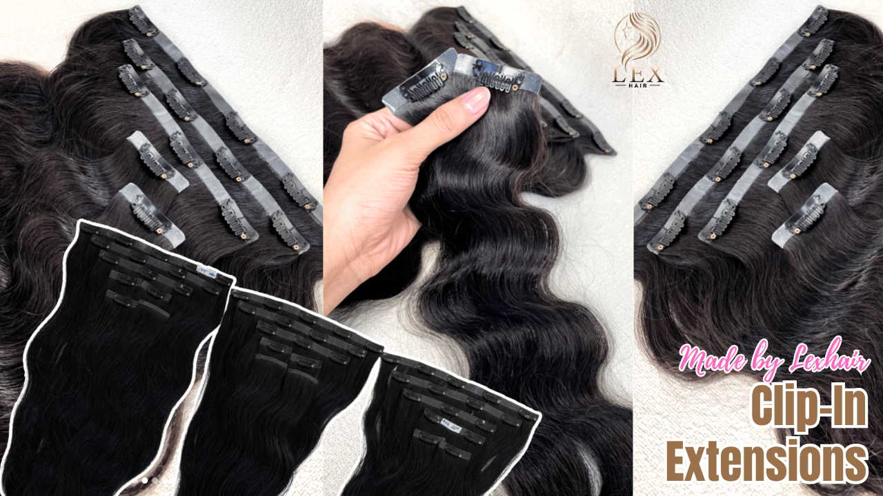 Lexhair's Clip-In Curly & Wavy Extensions