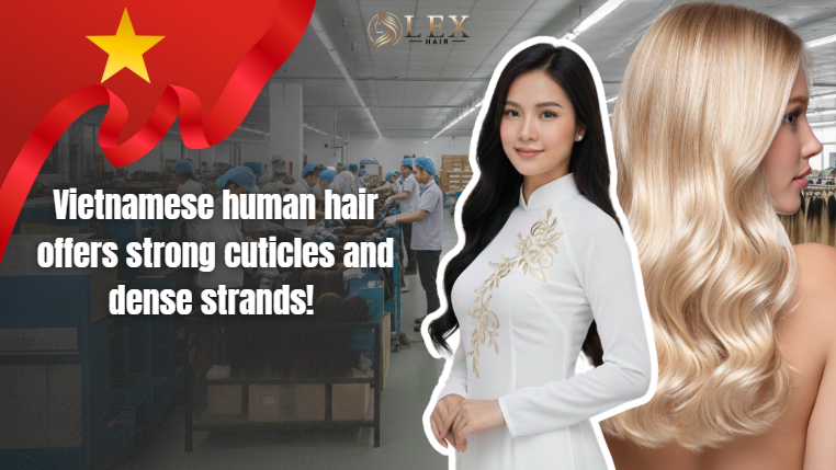 #613 Blonde Weft Hair Requires Strict Factory Control