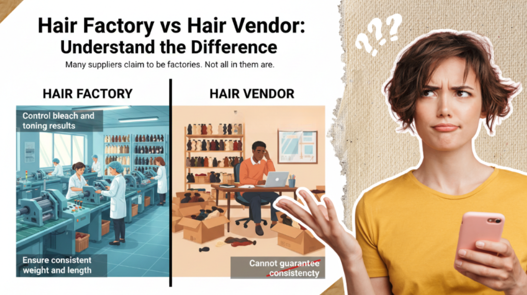 The key factors buyers should evaluate when working with Vietnamese hair manufacturers, from production capability to quality control and export experience