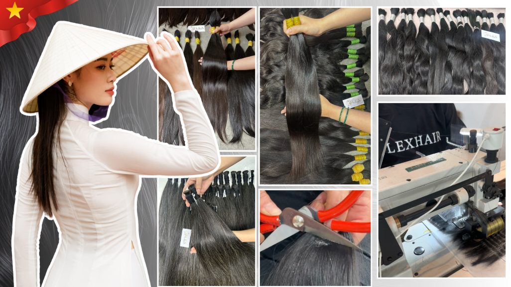 Raw Vietnamese hair performs better in professional applications, including bleaching, custom coloring, and long-term wear.
