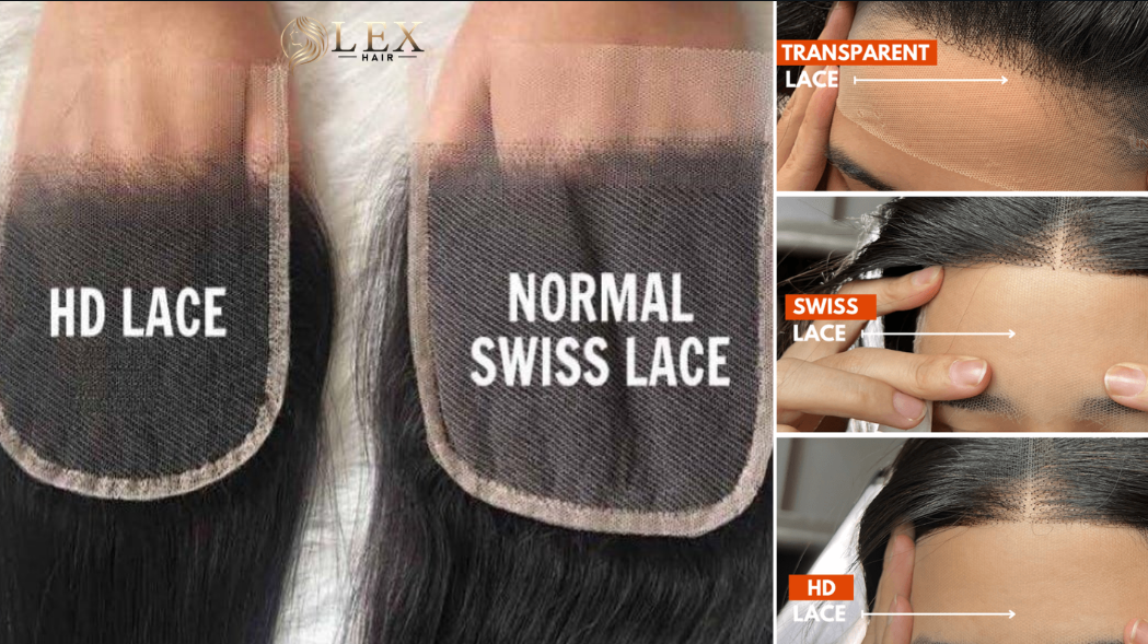 Beyond size and coverage, the lace material affects comfort, durability, and realism. Buyers often choose among HD lace, transparent lace, and Swiss lace.