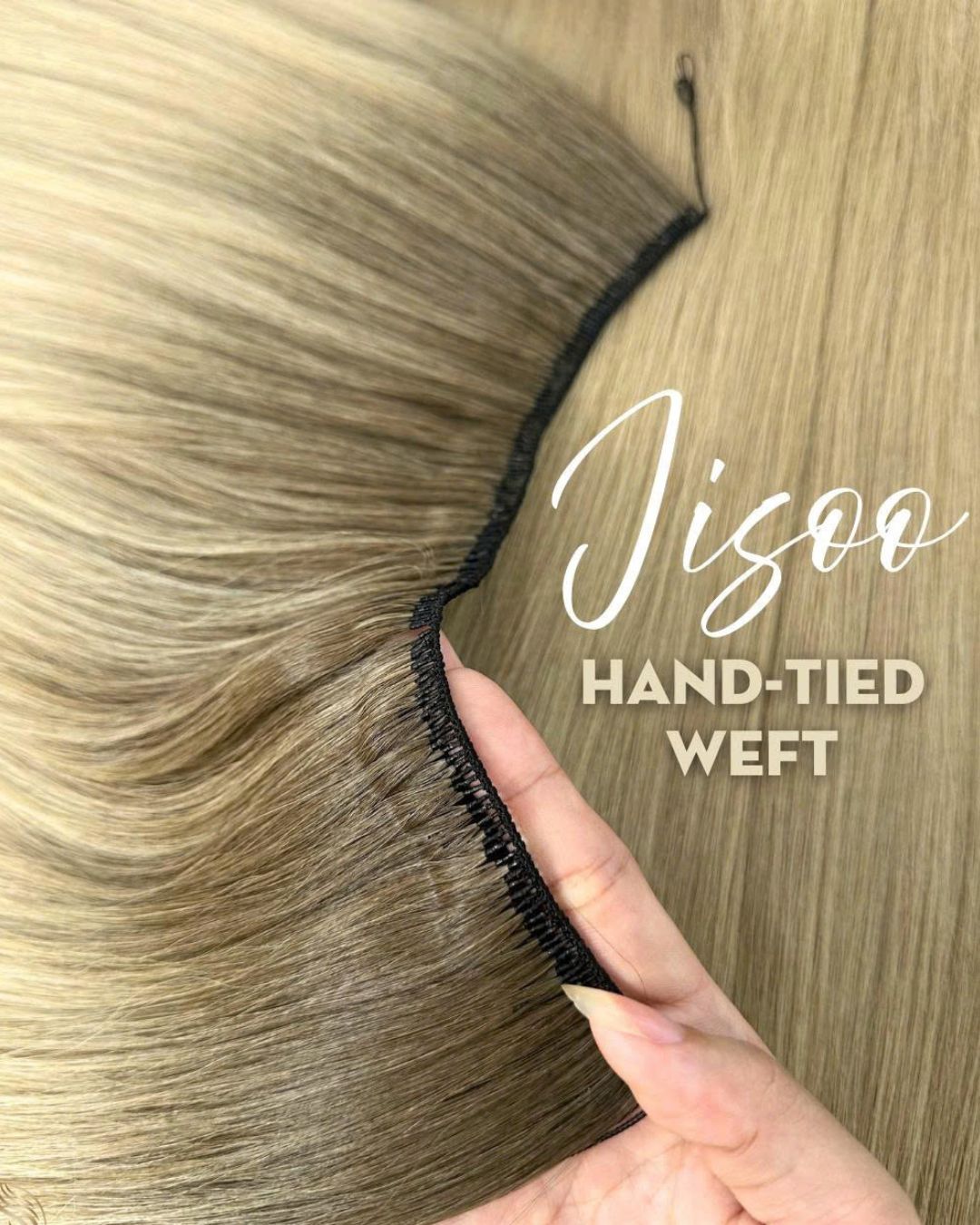 Jisoo-Hand-Tied-Weft-Extensions at Lexhair