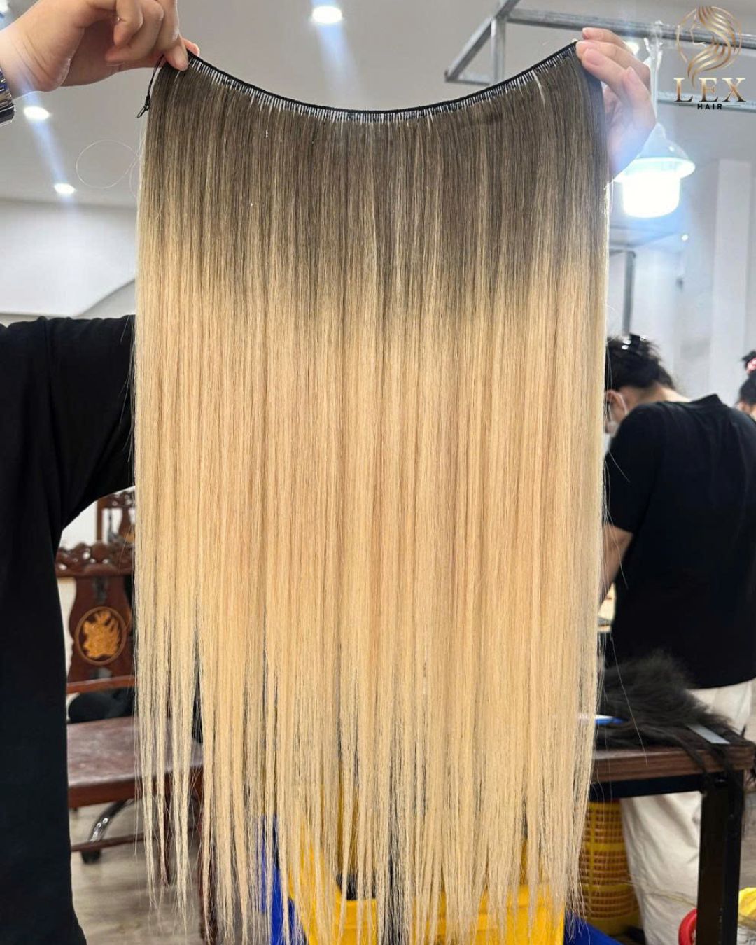 Jisoo Hand - Tied Weft | 100% Vietnamese Human Hair Extensions - Image 3