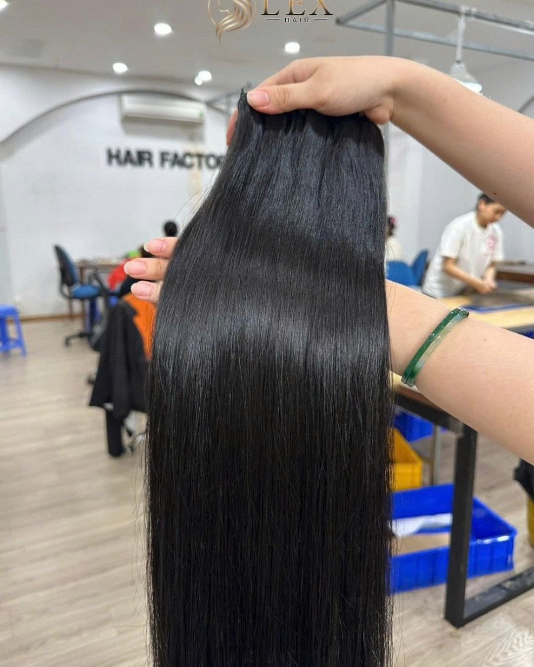 30 Inch Natural Color Straight Raw Hair Weft | Vietnamese Human Hair - Image 3