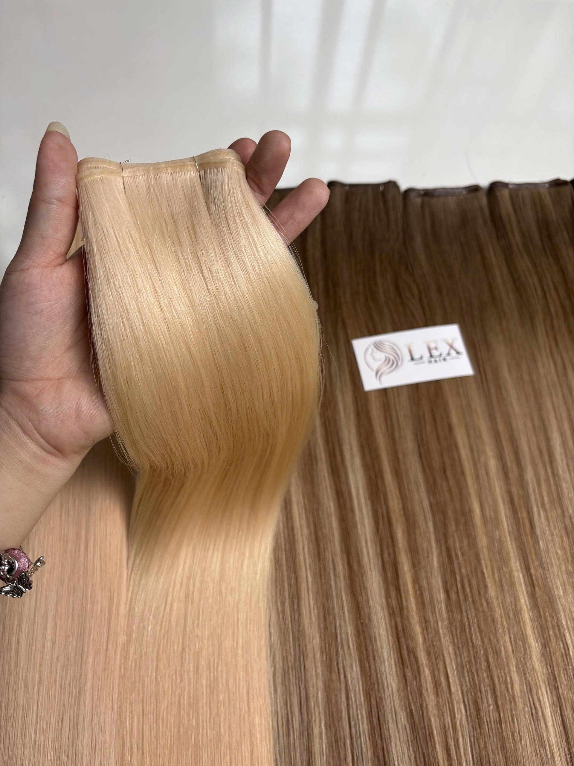 Genius Weft Hair Extensions – 100% Vietnamese Human Hair at Lexhair