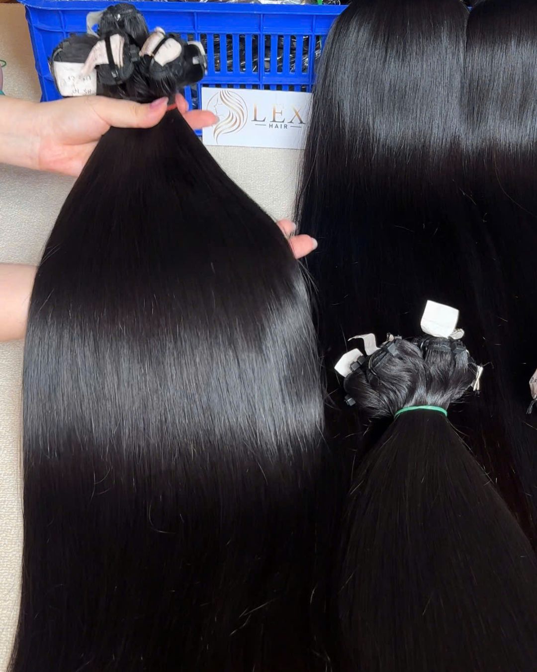 Natural Color Weft Bundle – 100% Vietnamese Human Hair at Lexhair