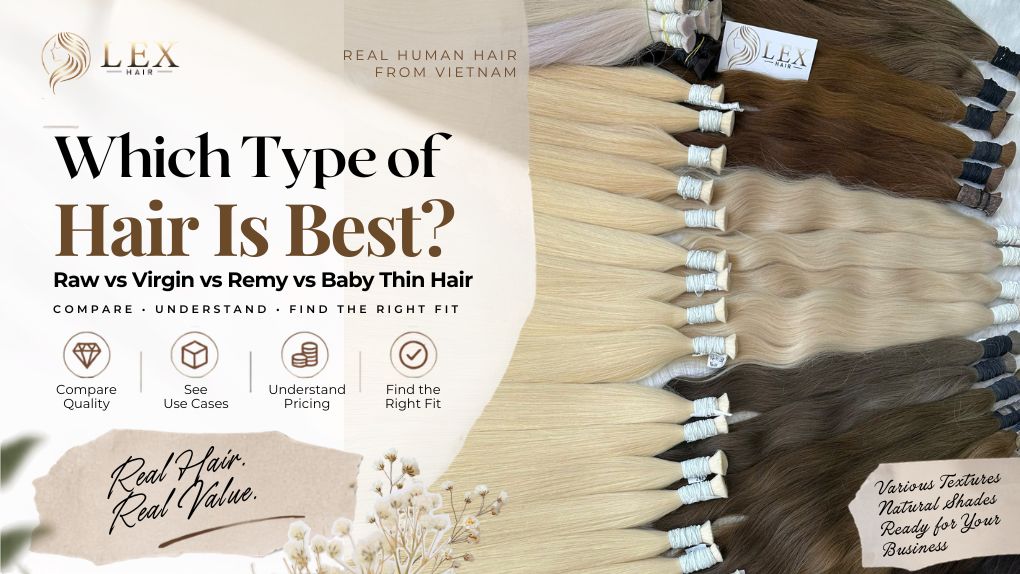 which hair type is best raw virgin remy baby thin hair